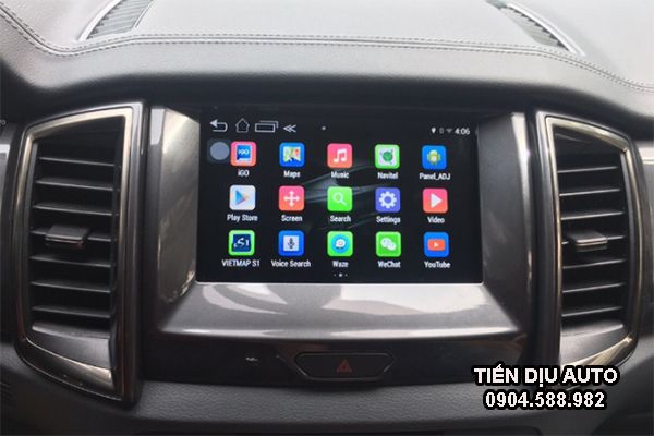 màn hình dvd android cho xe ford everest