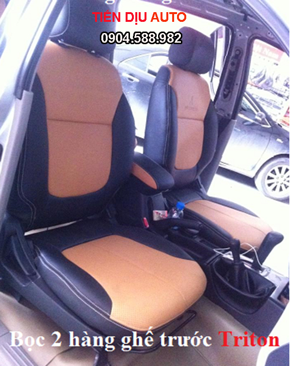 bọc ghế da ô tô Mitsubishi Triton