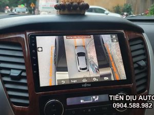 camera 360 độ ô tô liền màn hình